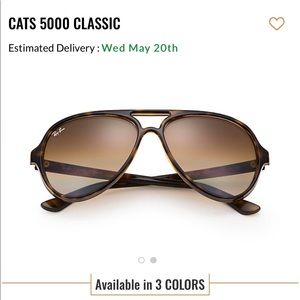 Ray-ban cats 5000 sunglasses